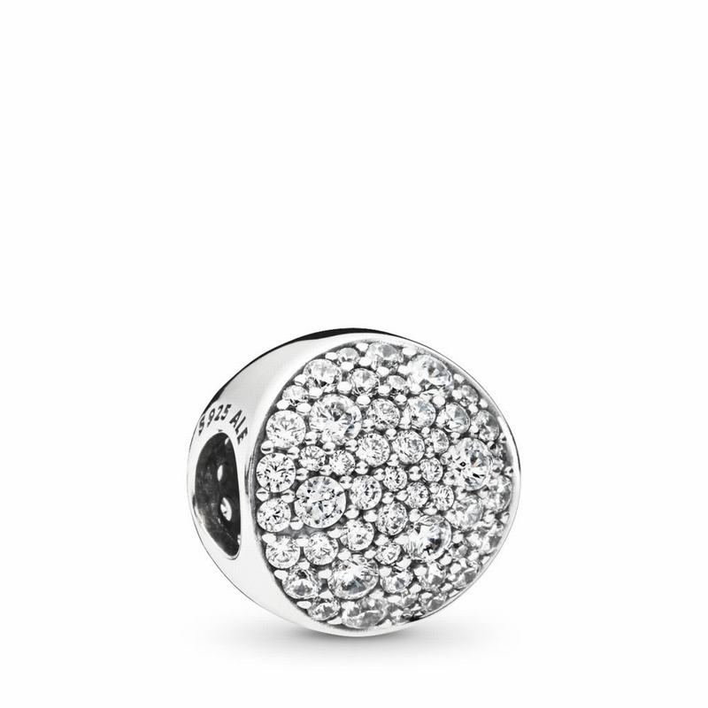 Pandora Australia Pavé Sphere Charm - Sterling Silver | MLORAX251